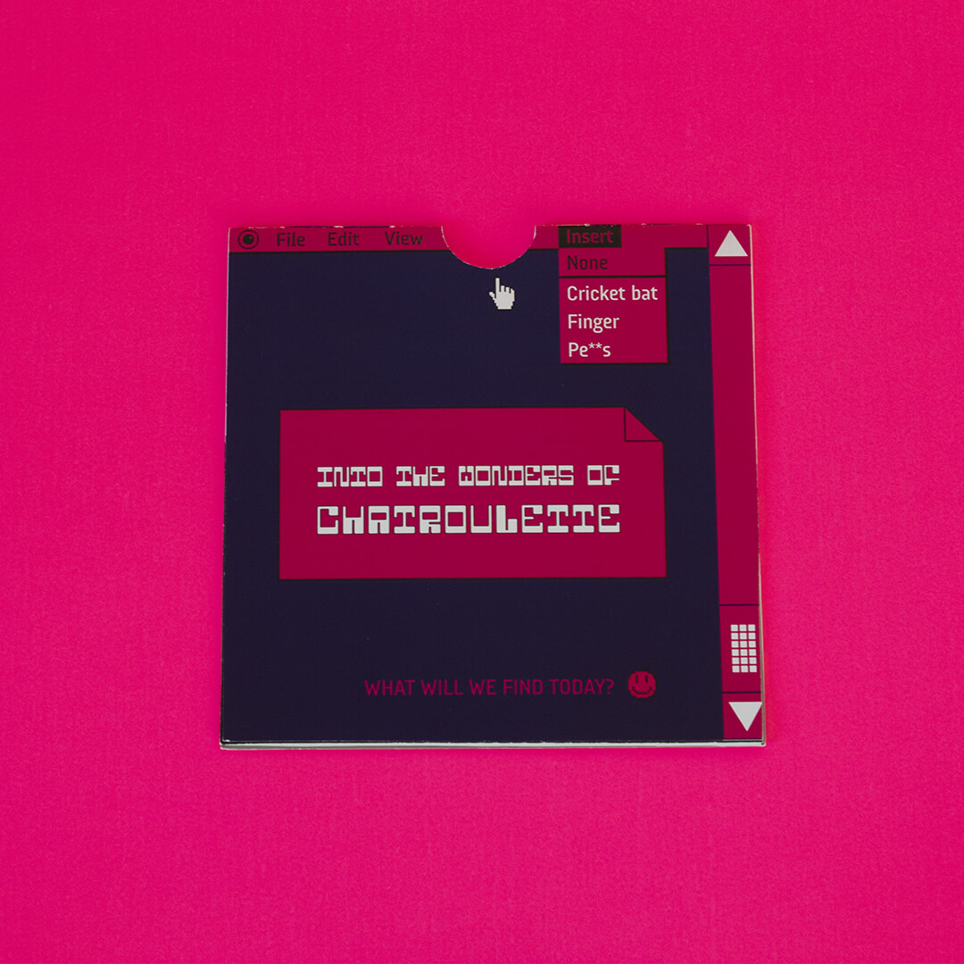 chatroulette edition livre à trou humour